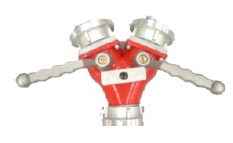 Controlled 45° wye dividers - Aluminium With (AL) Adaptors