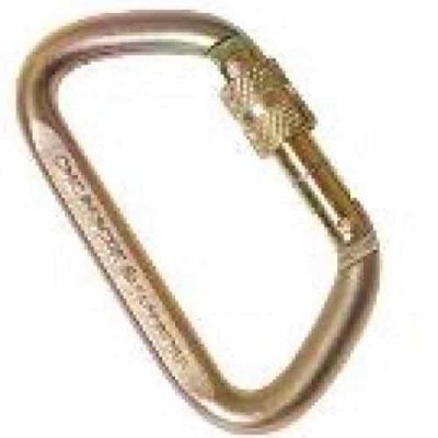 CMC Steel Rescue Karabiner- Triple Action